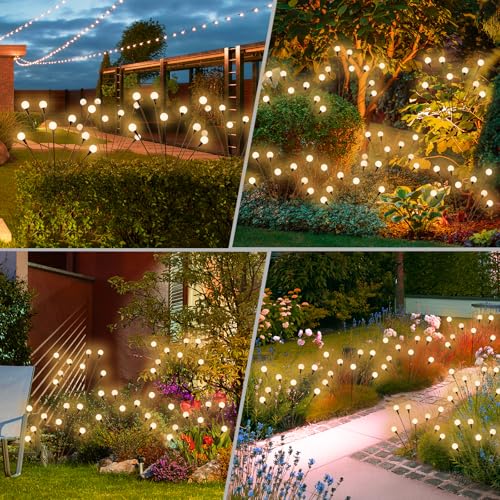 Solar Lights Outdoor Waterproof (6 Count)