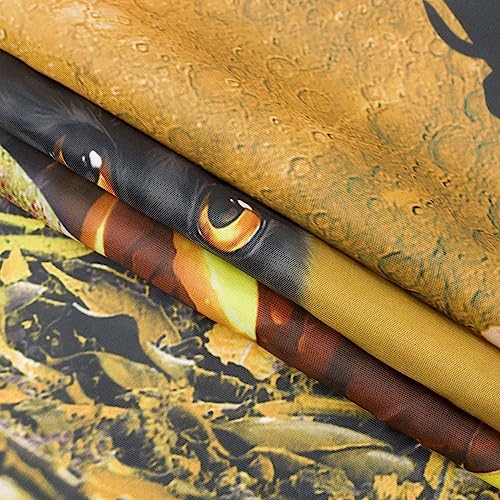 Halloween Wall Tapestry Horror Witch Cat and Dead Tree Pumpkin Lights with Spooky Graveyard Tapestry Orange Full Moon over Misty Forest Wall Art Decor for Bedroom Living Room Dorm 80x60 Inches
