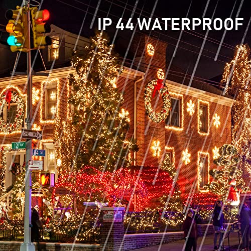 Warm White Solar String Lights Outdoor (2 Count)