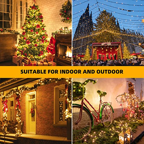 336ft 1000 LED Christmas Long String Lights (336 Foot)