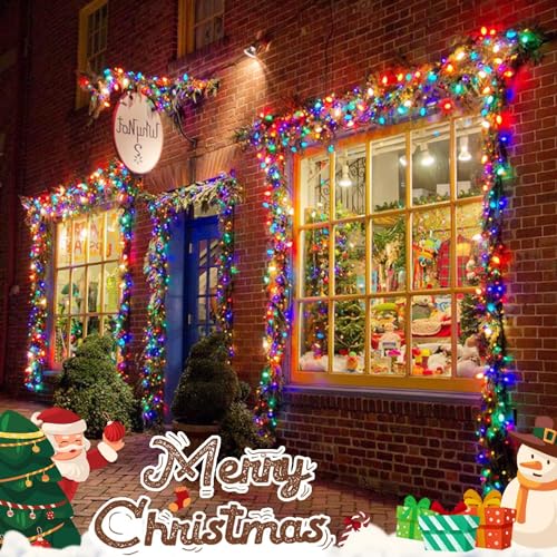 168FT 600 LED Christmas Decor String Lights (168 Foot)