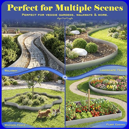 Corrugated Garden Edging
