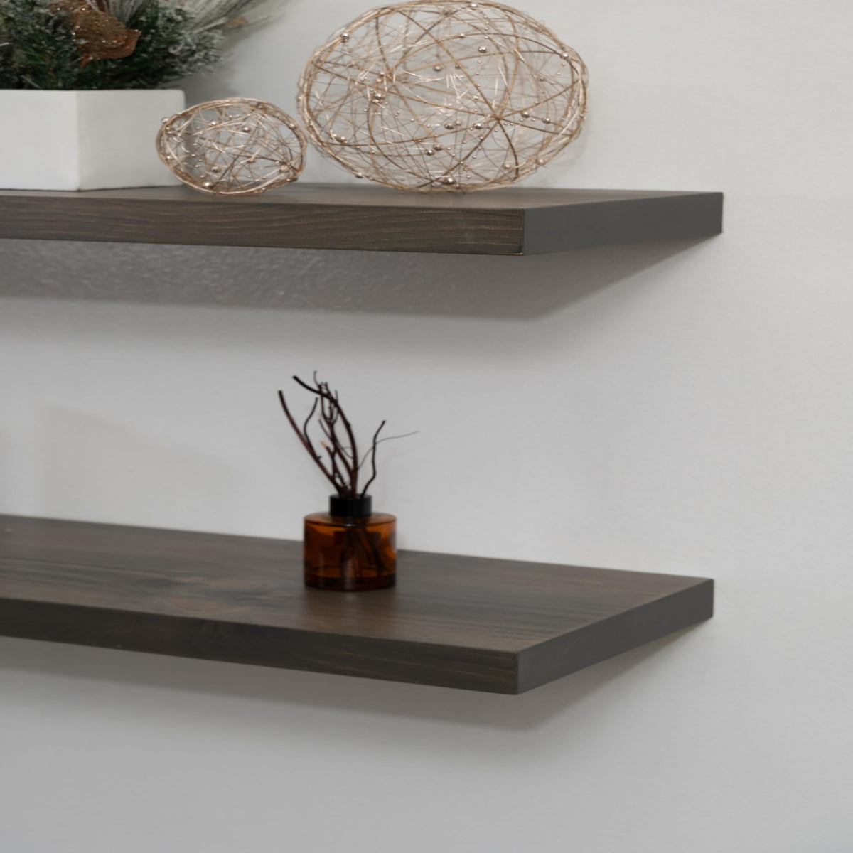 URBANDI Rustic Floating Shelves