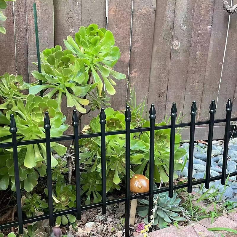 Metal Decorative Garden Fence 22" Wide x 18" High (36 Sq Ft)