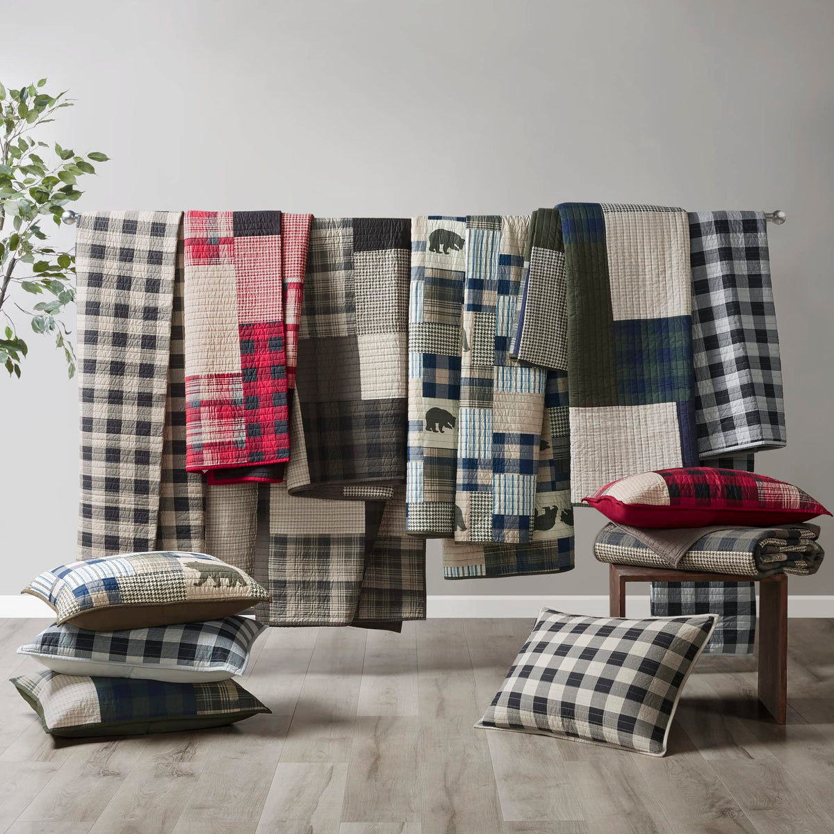 Woolrich Mill Creek Reversible Quilt Set