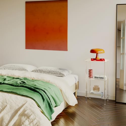 Acrylic Tall Side Table (ET-31 inches)