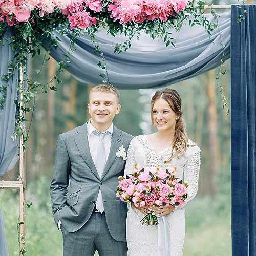 24 Bundles Artificial Peonies Flowers (Light Pink)