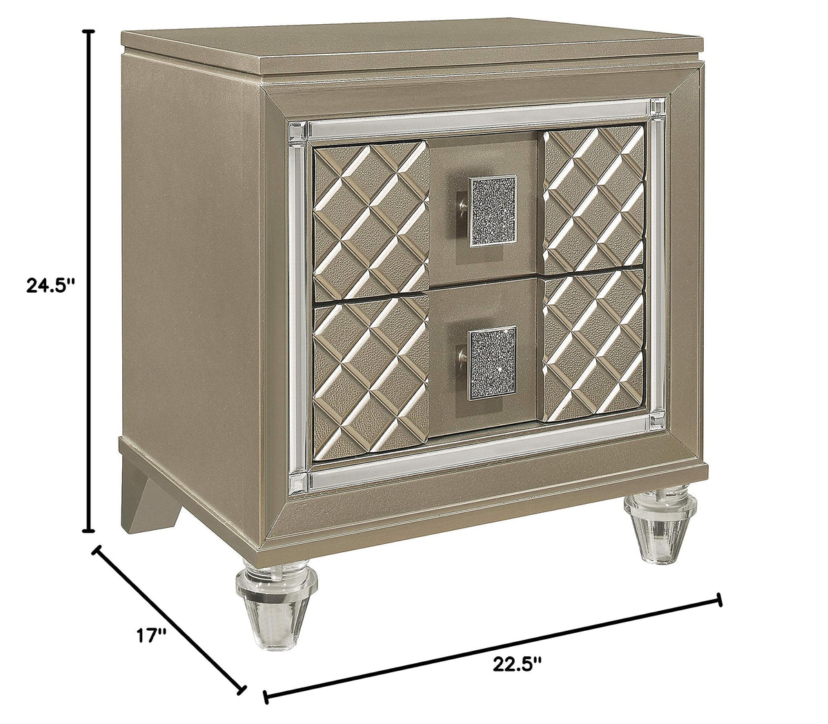Bijou Nightstand (Nightstand / Nightstand)