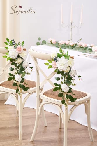 2PCS White Artificial Flowers (A Secret Garden / 2 Boxes)