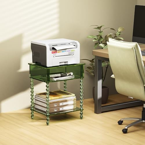 Acrylic Side Table (Green / Small)