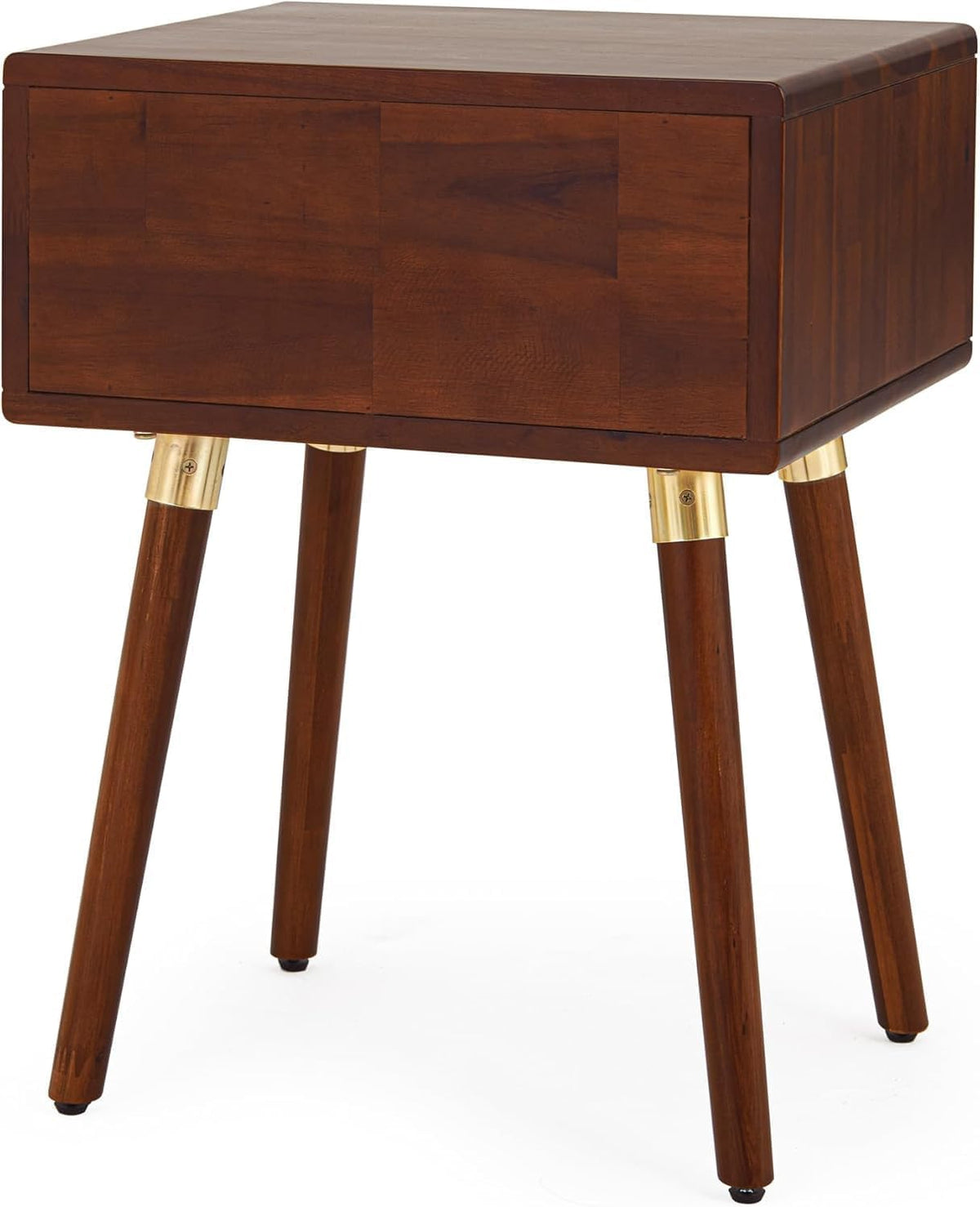 Caden Solid Wood Nightstand (Caden Nightstand / Nightstand / Walnut)