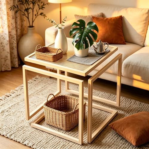 Modern Metal Side Table
