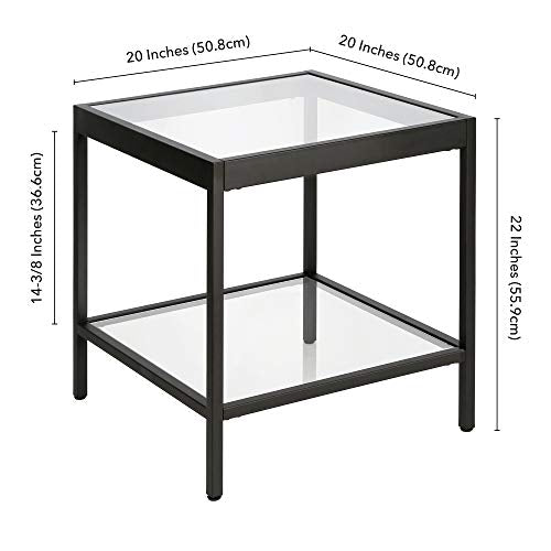 20" Side Table (Blackened Bronze / 20" Wide)