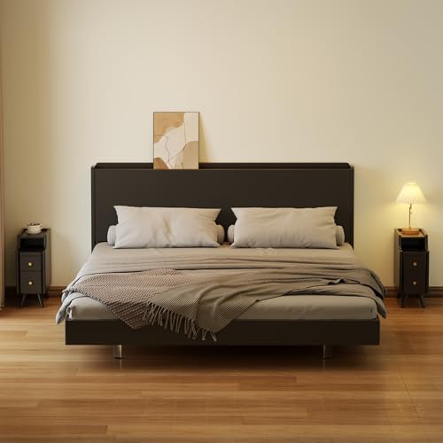 Small Nightstand with Drawers (1 Pc(black) / 15.74''D*7.87''W*19.68''H)