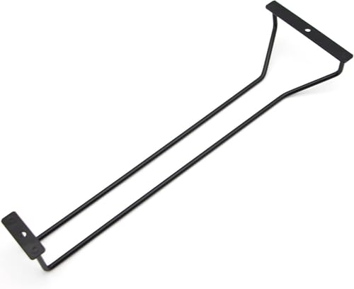 14 Inch Black Wine Glass Rack (2 Count)