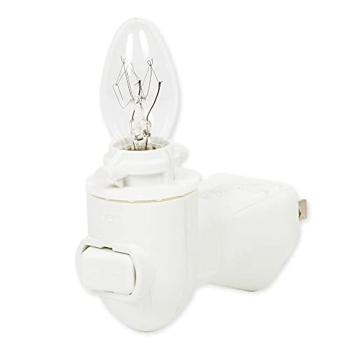 God Bless This Home with Love Grey Stoneware Electric Plug