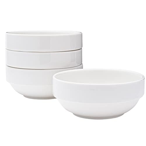 Small 7 Ounce White Bowl (4 Count)