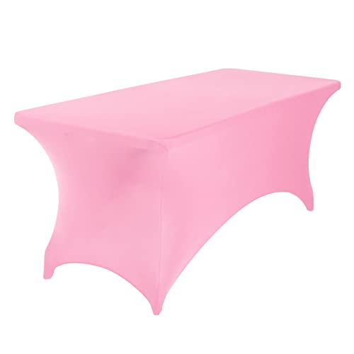 2Pack Spandex Waterproof Table Covers 6ft (2 Count)