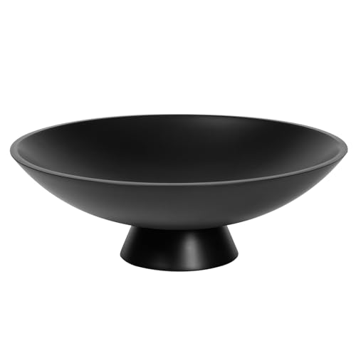 Decorative fruit bowl for Home Decor Large Modern Handicraft Key Bowl for Entryway Table Stylish Centerpiece Purse Bowl Pedestal bowl for Kitchen Counter Coffee Table