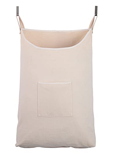 Hanging Laundry Hamper with Front Pocket