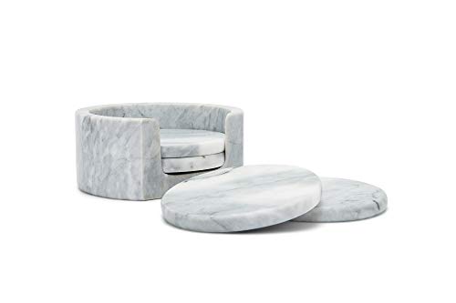 Natural Polished Marble Coasters