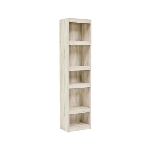 Bellaby Tall White Bookcase Pier