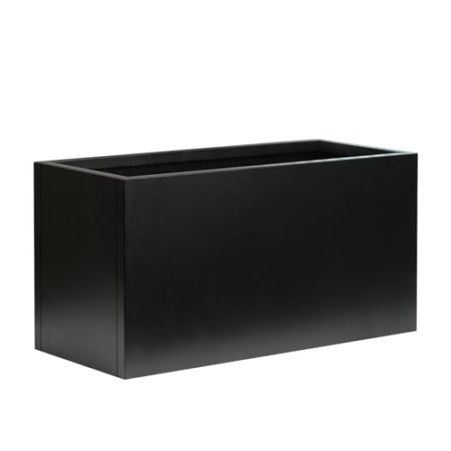 Black Planter Box 36" L x 12" W x 16" H