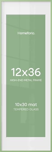 12x36 Green Picture Frame