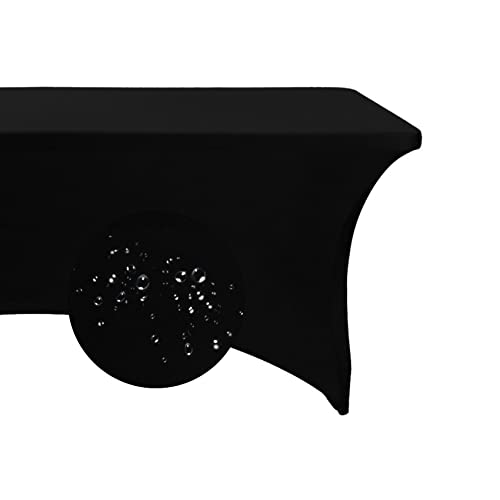 4 Pack Rectangular Spandex Waterproof Tablecloth (4 Count)