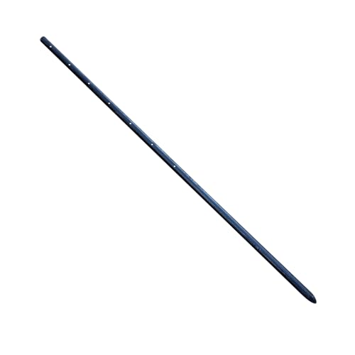 36 Inch Round Steel Concrete Form Stakes with Nail Holes (20 Count)