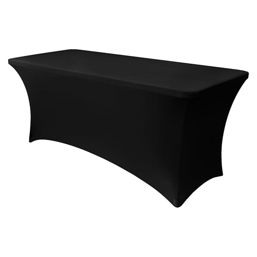 4ft Stretch Spandex Table Cover for Standard Folding Tables