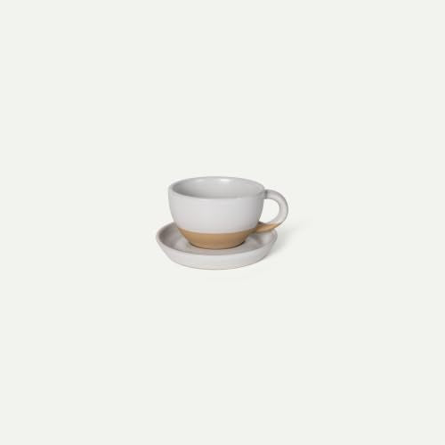Ceramic Latte Art Mug With Saucer (22 Count)