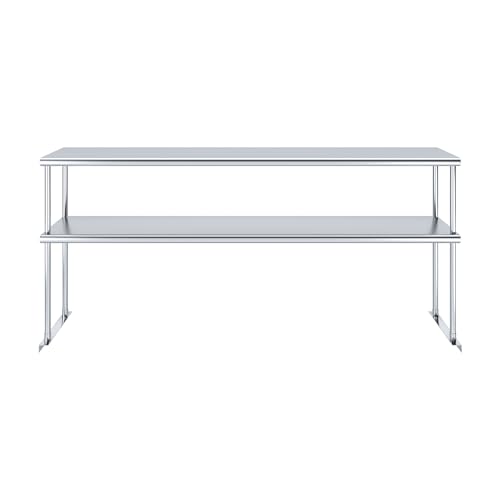 72 Inch Double Tier Overshelf