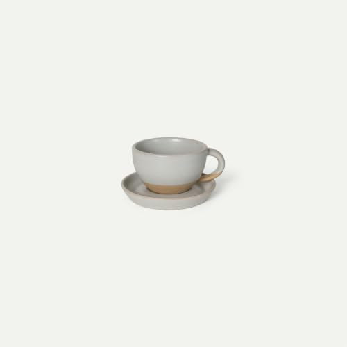 Ceramic Latte Art Mug With Saucer (22 Count)