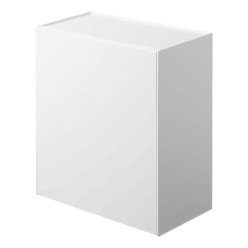 Home Tower Compact Wall Bin With Lid & Tray