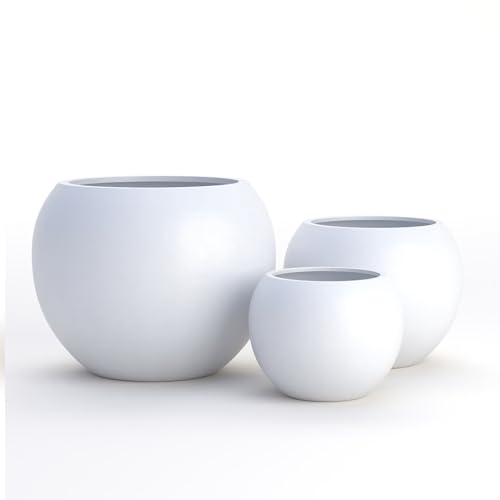 Fiberstone Sphere Planter for Olive Trees