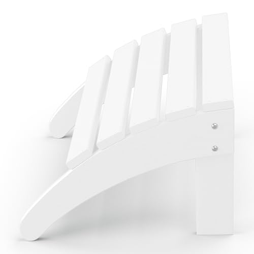 Outdoor Patio Adirondack Ottoman Foot Rest