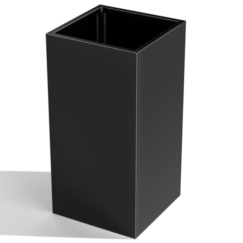 Metal Planter Box for Outdoor Plants 15" L x 15" W x 30" H