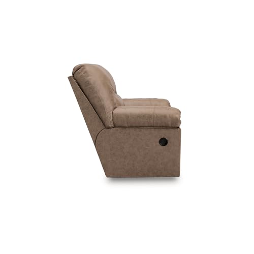 Faux Leather Manual Rocker Recliner