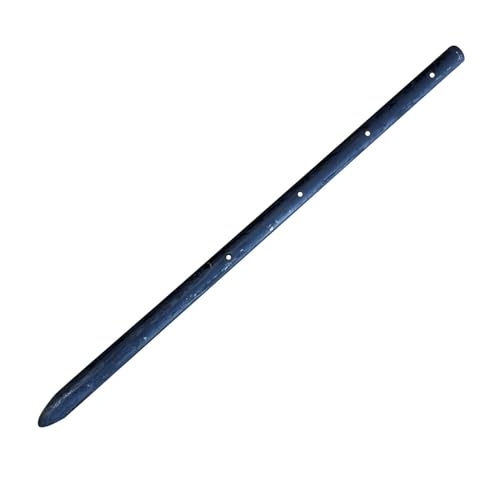 18" Round Steel Concrete Form Stakes with Nail Holes (200 Count)