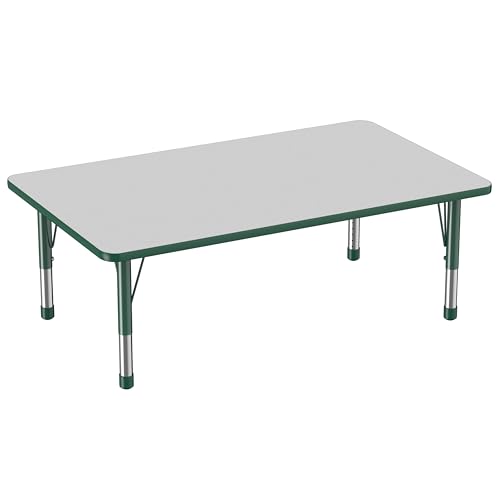 FDP 36" x 60" Rectangle Table with Chunky Legs