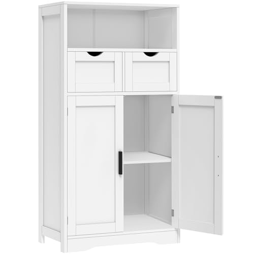 Bathroom Storage Cabinet with 2 Drawers