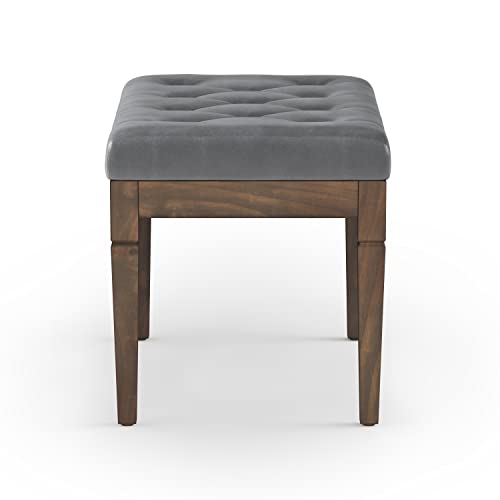 Dahlia 18" x 46" Solid Wood Outdoor Indoor Bench in Taupe