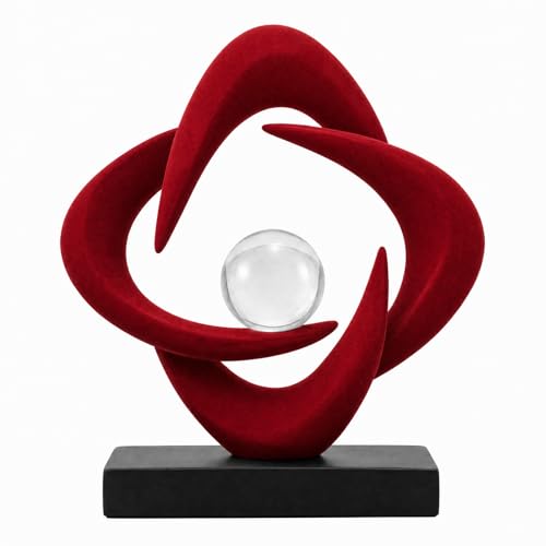 Modern Abstract Sculpture Decor