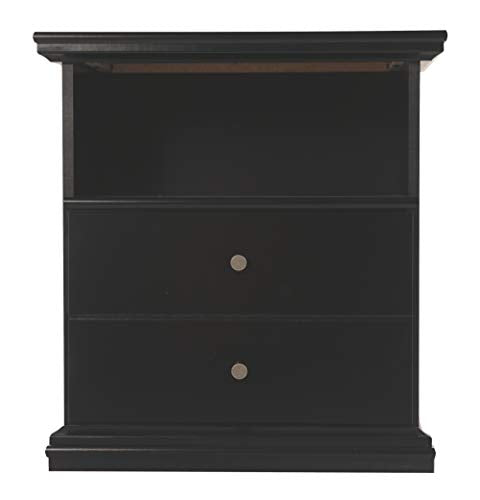 Maribel Children's Traditional 1 Drawer Nightstand with 1 Storage Cubby