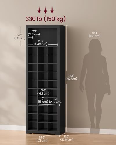 Tall Shoe Storage Cabinet