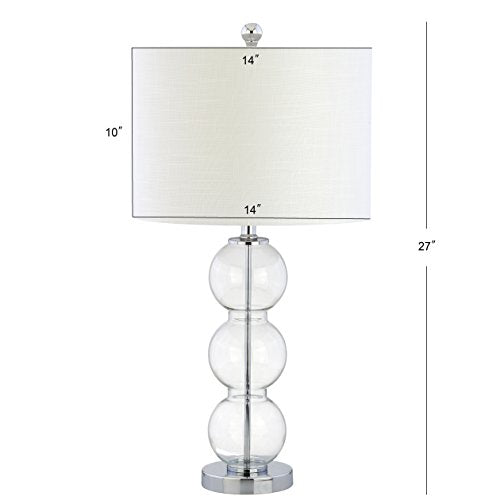 Bella 27" Glass Table Lamp (2 Count)