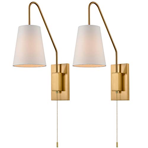 Modern Brass Set of 2 Plug (2 Count)