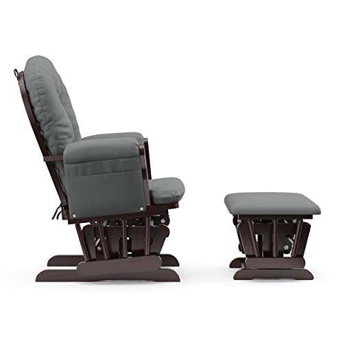Premium Hoop Glider & Ottoman