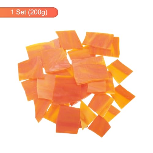 200g Glass Mosaic Tiles for Craft